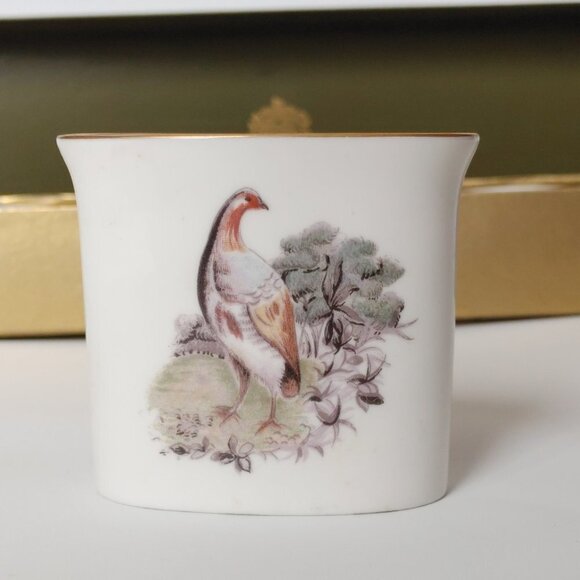 RARE Royal Worcester 51 Three Piece Set In Original Box GAME BIRD PHEASANT - Picture 9 of 16